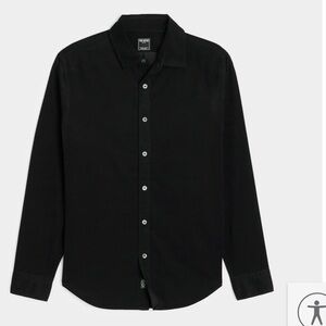 COPY - CORDUROY SPORT SHIRT IN BLACK